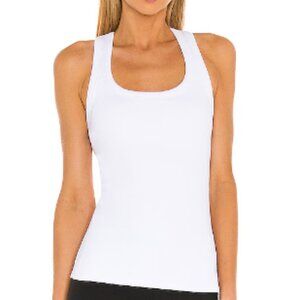 Alo Yoga Support Rib-Knit Tank White Size Large